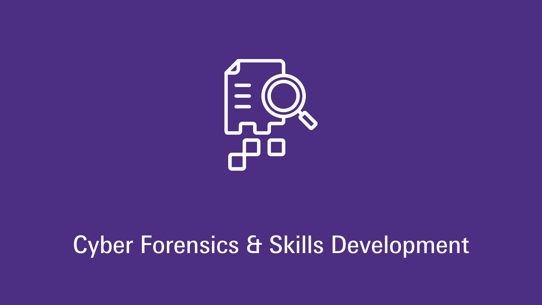 Cyber Forensics & Skills Development
