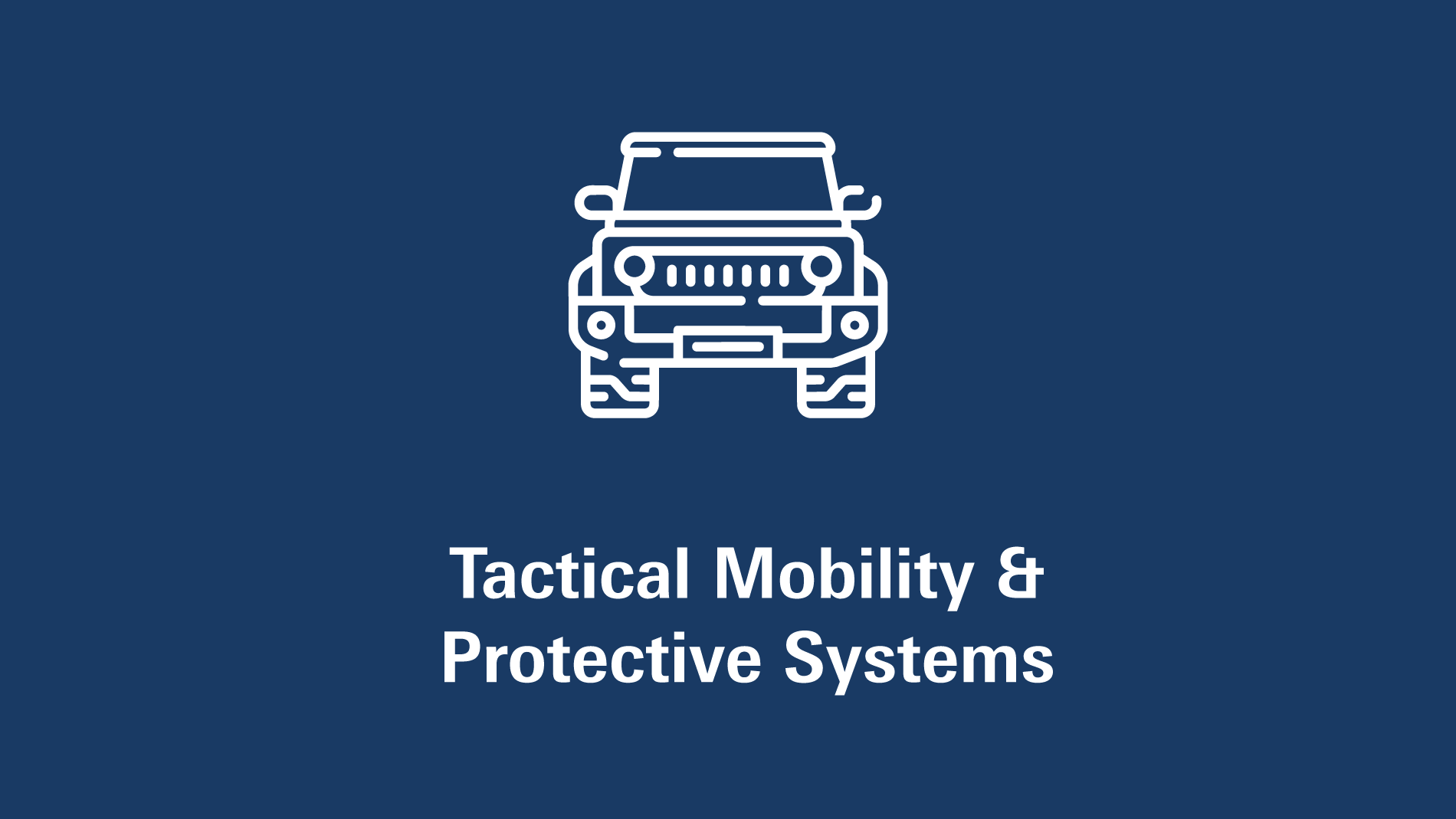 Tactical Mobility & Protective Systems