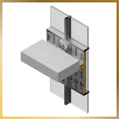 Siderise CW Perimeter Barrier and Firestopping System