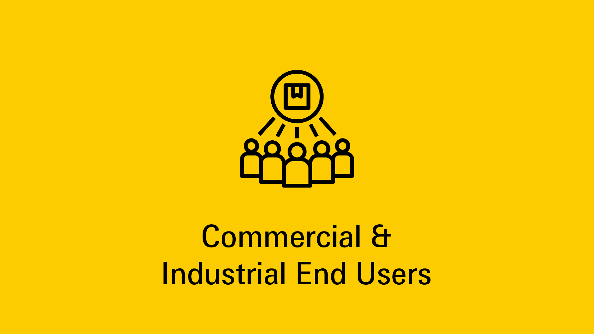 com-industries-end-users